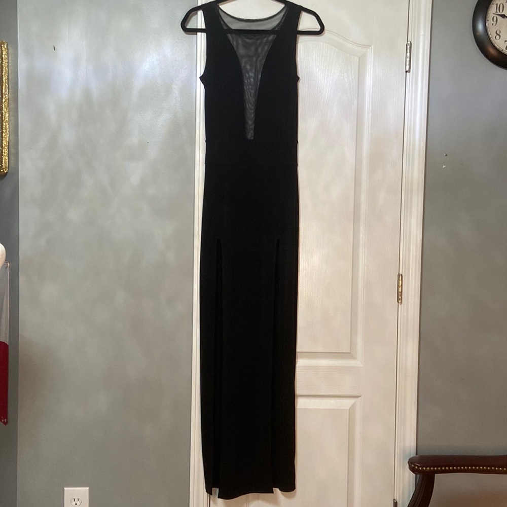 Good Time black formal dress